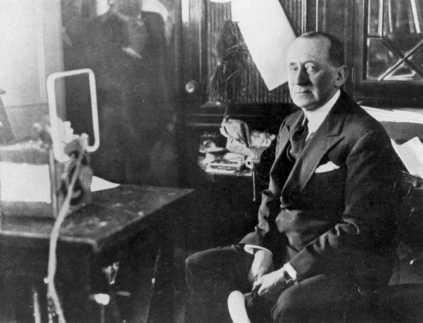 Guglielmo Marconi in un'immagine di archivio © ANSA 