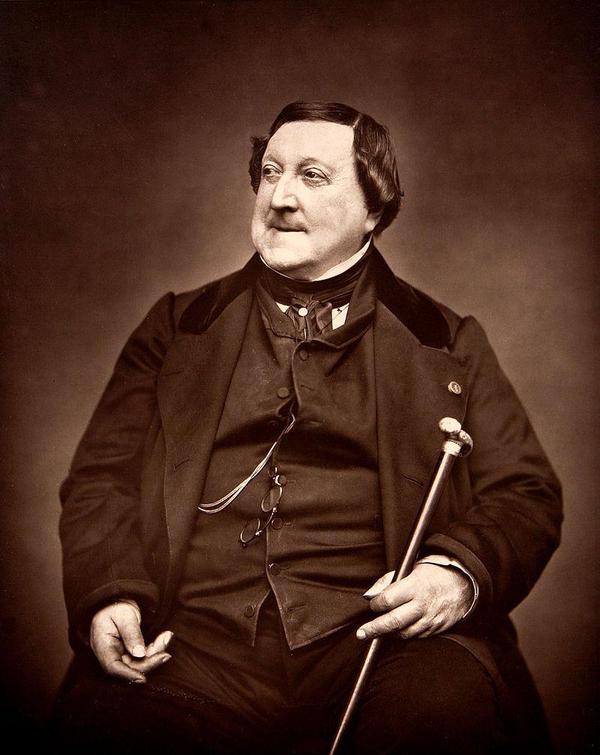 Un ritratto del compositore Gioachino Rossini © ANSA