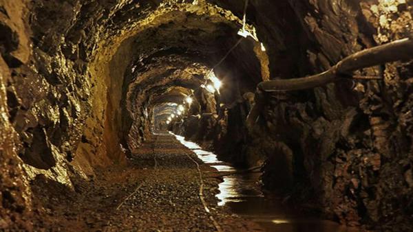 Miniere : galleria del parco minerario di Cortabbio di Primaluna, in provincia di Lecco © ANSA