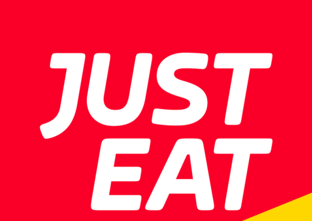 Il logo di Just Eat (fonte: Just Eat) © Ansa