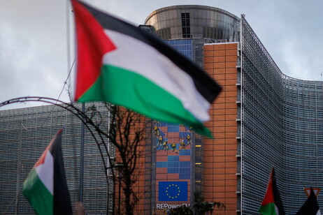 Protesto em Bruxelas pede cessar-fogo em Gaza