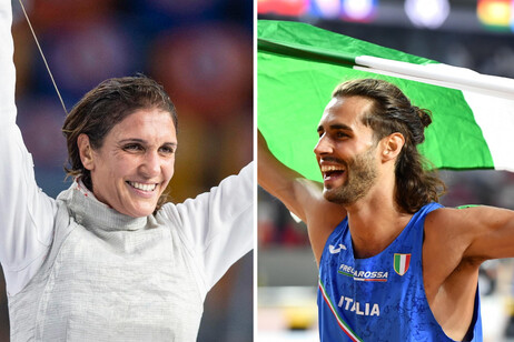Arianna Errigo e Gianmarco Tamberi são campeões olímpicos em suas modalidades