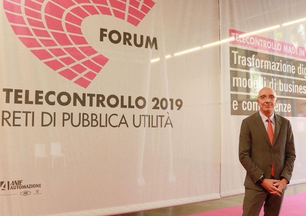 Donald Wich in occasione del Forum Telecontrollo 2019 alla Fortezza da Basso, Firenze © ANSA