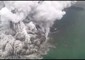 Indonesia, l'eruzione del vulcano vista dall'alto © ANSA