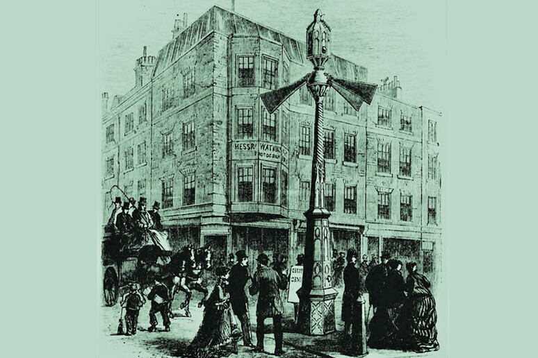 2 Gennaio 1869, esplode a Londra il primo semaforo. Era a gas - RIPRODUZIONE RISERVATA